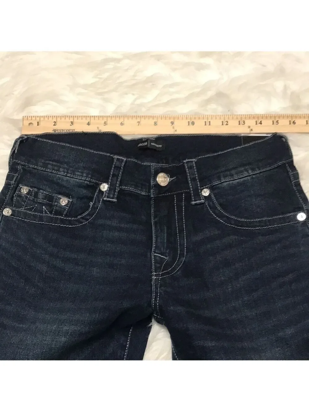 True Religion Rocco Relaxed Skinny Jeans Sz 29
